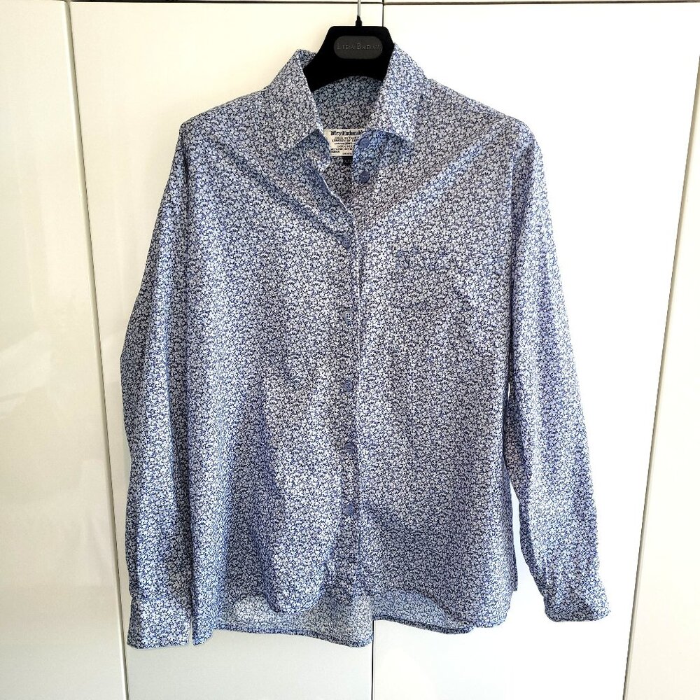 Tilley X Liberty of London 100% Cotton Button Down Shirt Size XL